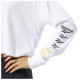 Reebok Γυναικεία μακρυμάνικη μπλούζα crop top
